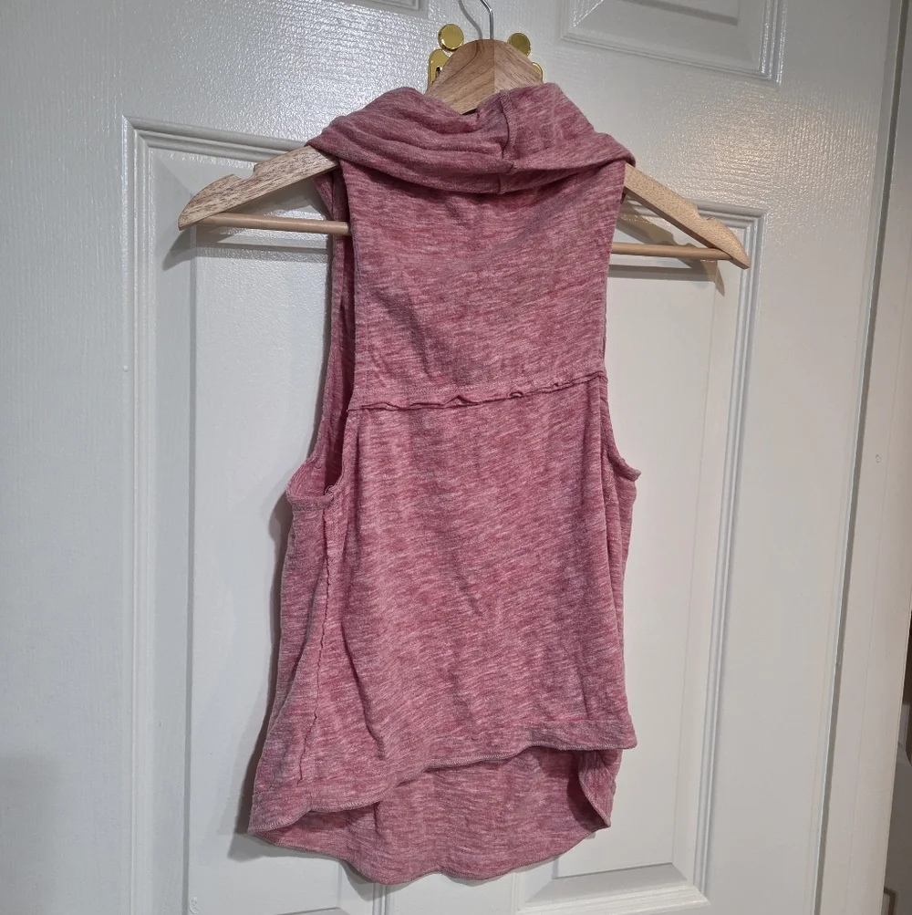 We The Free Flowy Heathered Rose Sleeveless Cowl Neck Tank XS - Picture 10 of 10